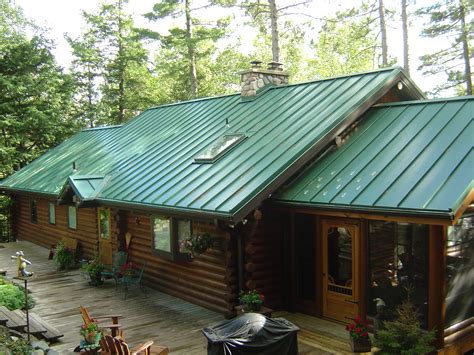 green metal roofed houses|standing seam metal roof green.